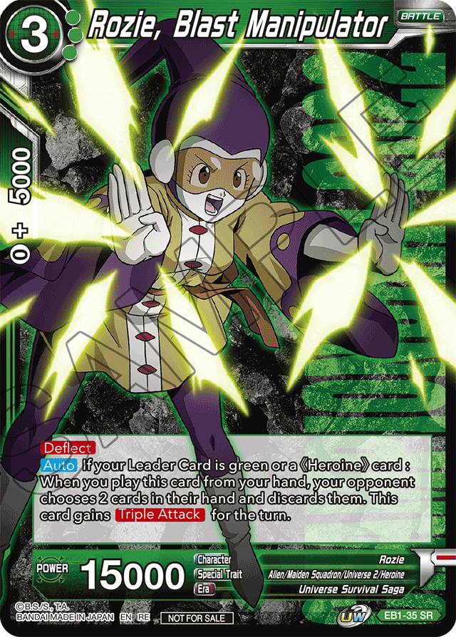 Rozie, Blast Manipulator