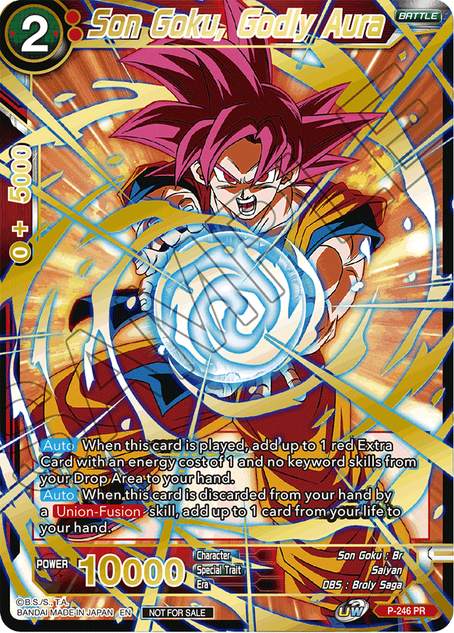 Son Goku, Godly Aura