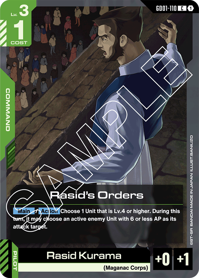Rasid's Orders