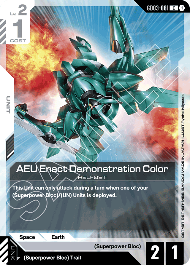 AEU Enact Demonstration Color